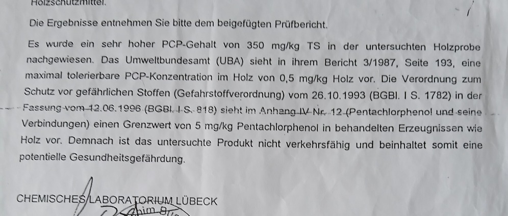 Spenden sammeln | Holzschutzmittel Haus hat keinen Verkehrswert Gesu | Spendenseite