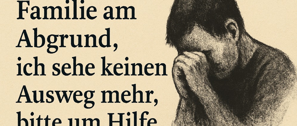 Spenden sammeln | Meine Familie droht zu zerbrechen bitte helft | Spendenseite