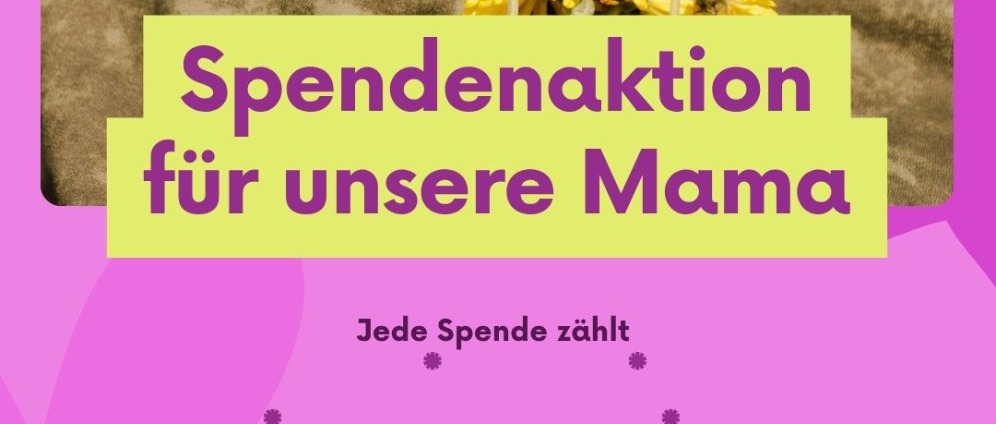 Spenden sammeln | Ein Lichtblick für unsere Mama jede Hilfe zählt | Spendenseite
